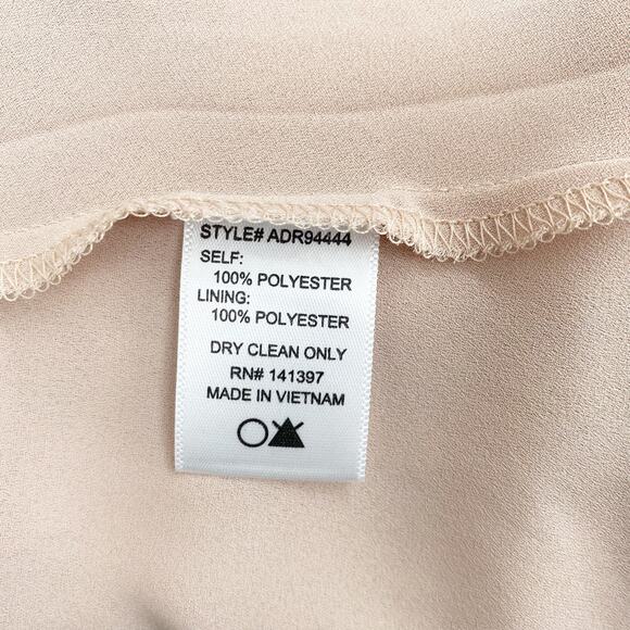 ASTR The Label Floral Blush Burnout Slit‎ Sleeve Wrap Dress Size Medium - Picture 8 of 11